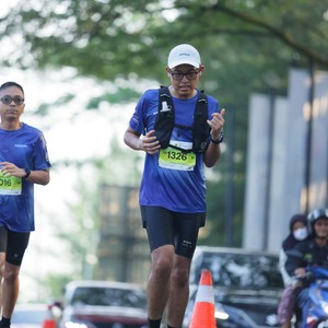 Race photo from BOGORUN 2026