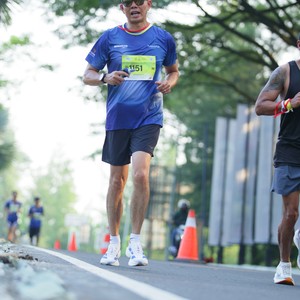 Race photo from BOGORUN 2026