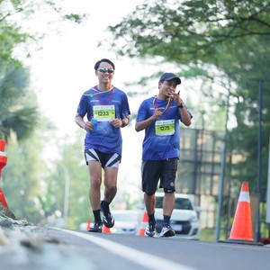 Race photo from BOGORUN 2026