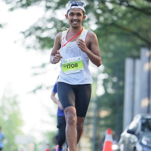 Race photo from BOGORUN 2026