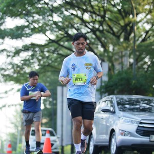 Race photo from BOGORUN 2026