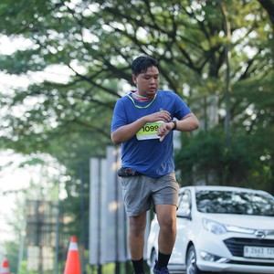 Race photo from BOGORUN 2026