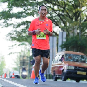 Race photo from BOGORUN 2026