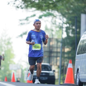 Race photo from BOGORUN 2026