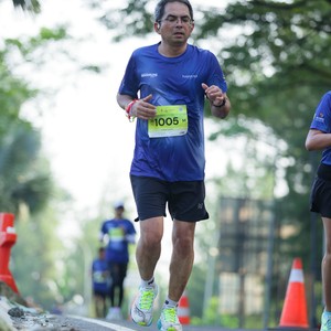 Race photo from BOGORUN 2026