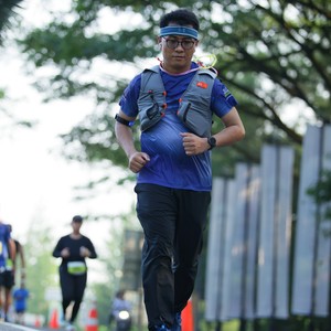 Race photo from BOGORUN 2026