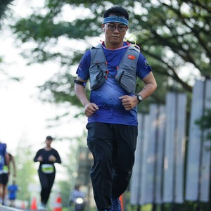 Race photo from BOGORUN 2026