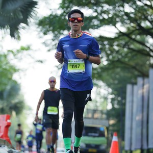 Race photo from BOGORUN 2026