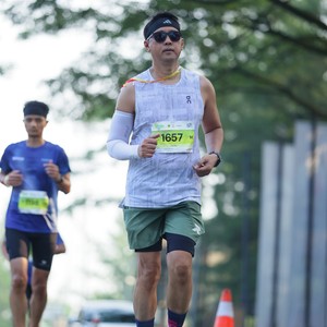 Race photo from BOGORUN 2026