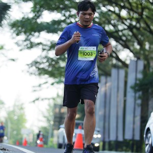 Race photo from BOGORUN 2026