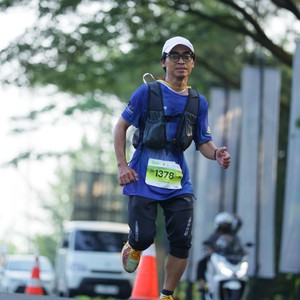 Race photo from BOGORUN 2026