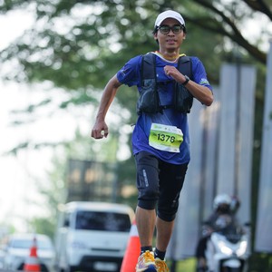 Race photo from BOGORUN 2026