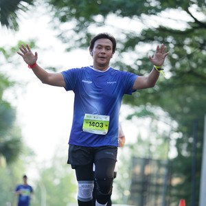 Race photo from BOGORUN 2026