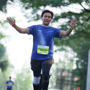 Race photo from BOGORUN 2026