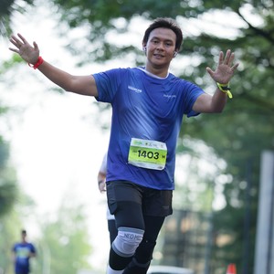 Race photo from BOGORUN 2026