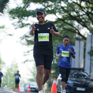 Race photo from BOGORUN 2026