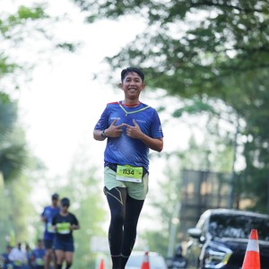 Race photo from BOGORUN 2026