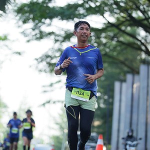 Race photo from BOGORUN 2026