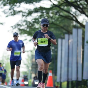 Race photo from BOGORUN 2026
