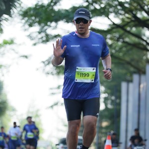Race photo from BOGORUN 2026