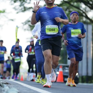 Race photo from BOGORUN 2026