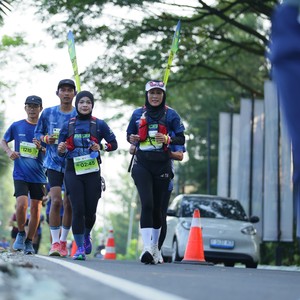 Race photo from BOGORUN 2026