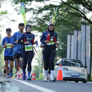 Race photo from BOGORUN 2026