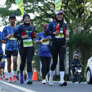 Race photo from BOGORUN 2026