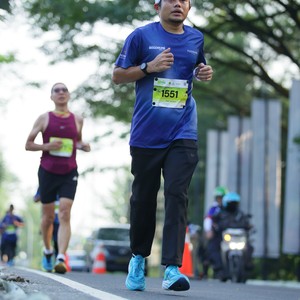 Race photo from BOGORUN 2026