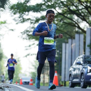 Race photo from BOGORUN 2026