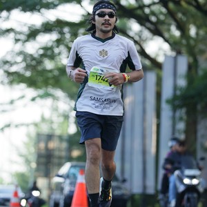 Race photo from BOGORUN 2026