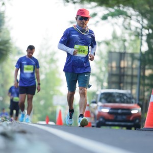 Race photo from BOGORUN 2026
