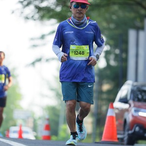 Race photo from BOGORUN 2026