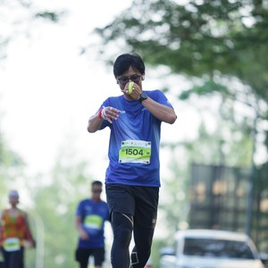 Race photo from BOGORUN 2026