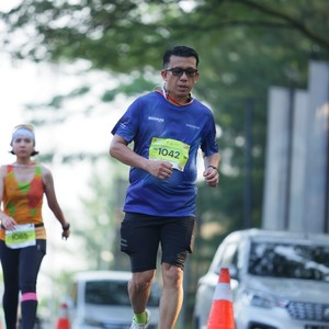 Race photo from BOGORUN 2026