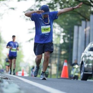 Race photo from BOGORUN 2026