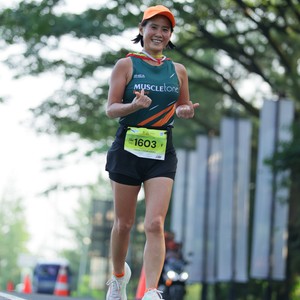 Race photo from BOGORUN 2026