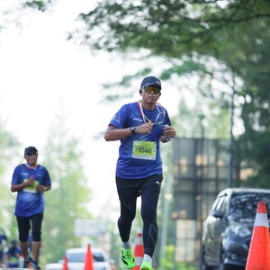 Race photo from BOGORUN 2026