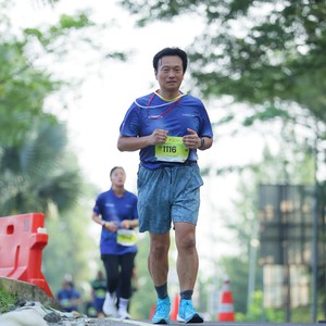 Race photo from BOGORUN 2026