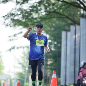 Race photo from BOGORUN 2026