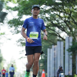 Race photo from BOGORUN 2026