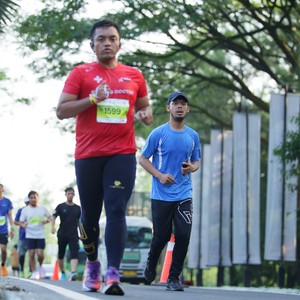 Race photo from BOGORUN 2026