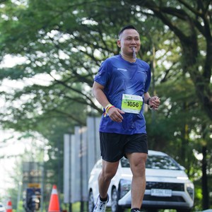 Race photo from BOGORUN 2026
