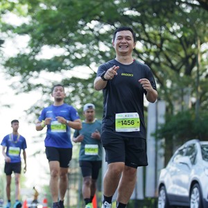 Race photo from BOGORUN 2026