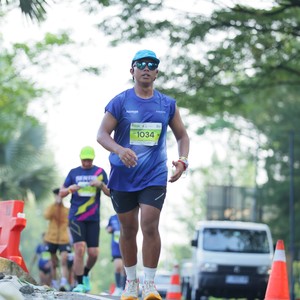 Race photo from BOGORUN 2026
