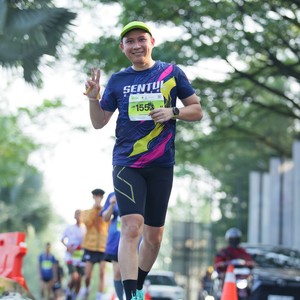Race photo from BOGORUN 2026