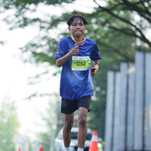 Race photo from BOGORUN 2026
