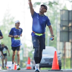Race photo from BOGORUN 2026