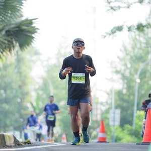 Race photo from BOGORUN 2026