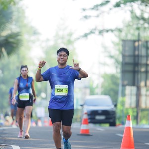 Race photo from BOGORUN 2026